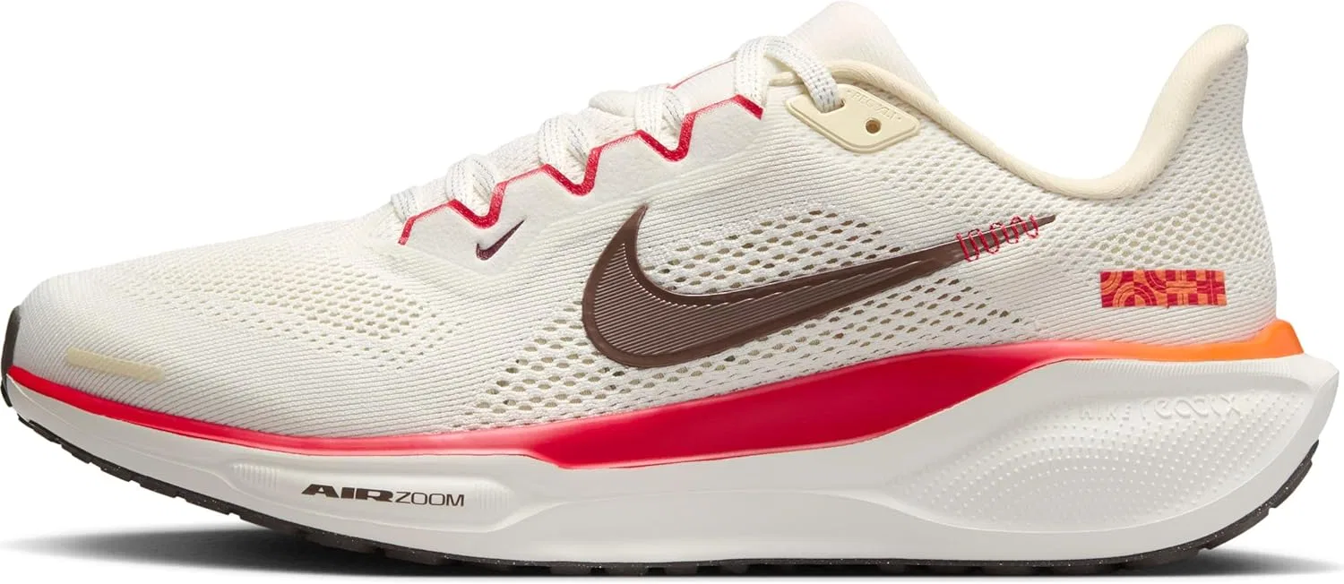 Мужские беговые кроссовки Nike Pegasus 41 FD2722, Sail Ironstone Sail Picante Red