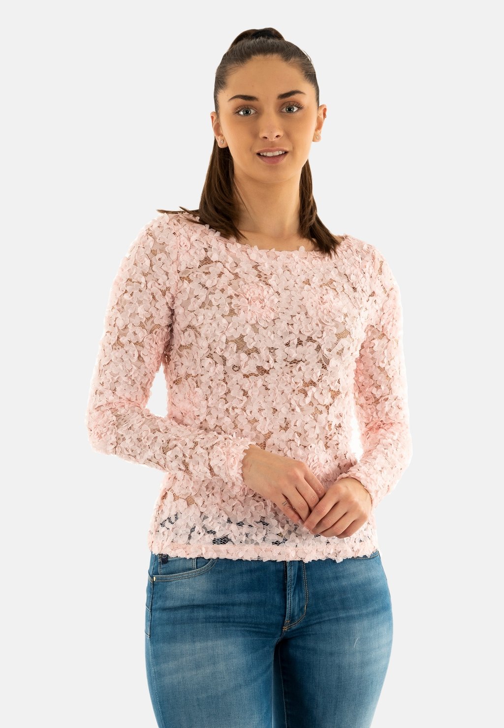 

Блуза Salsa Jeans, розовый