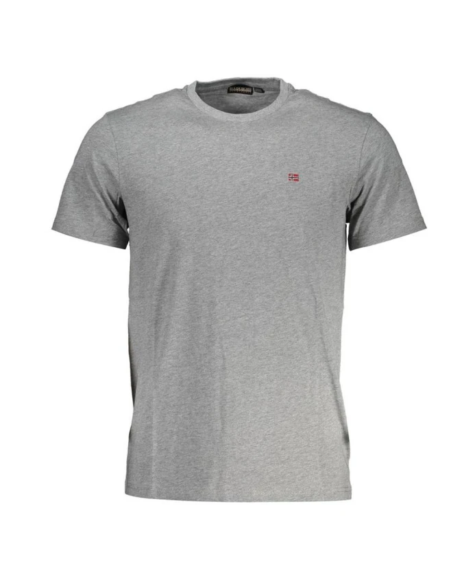 

Минималистичная футболка с коротким рукавом Napapijri, серый