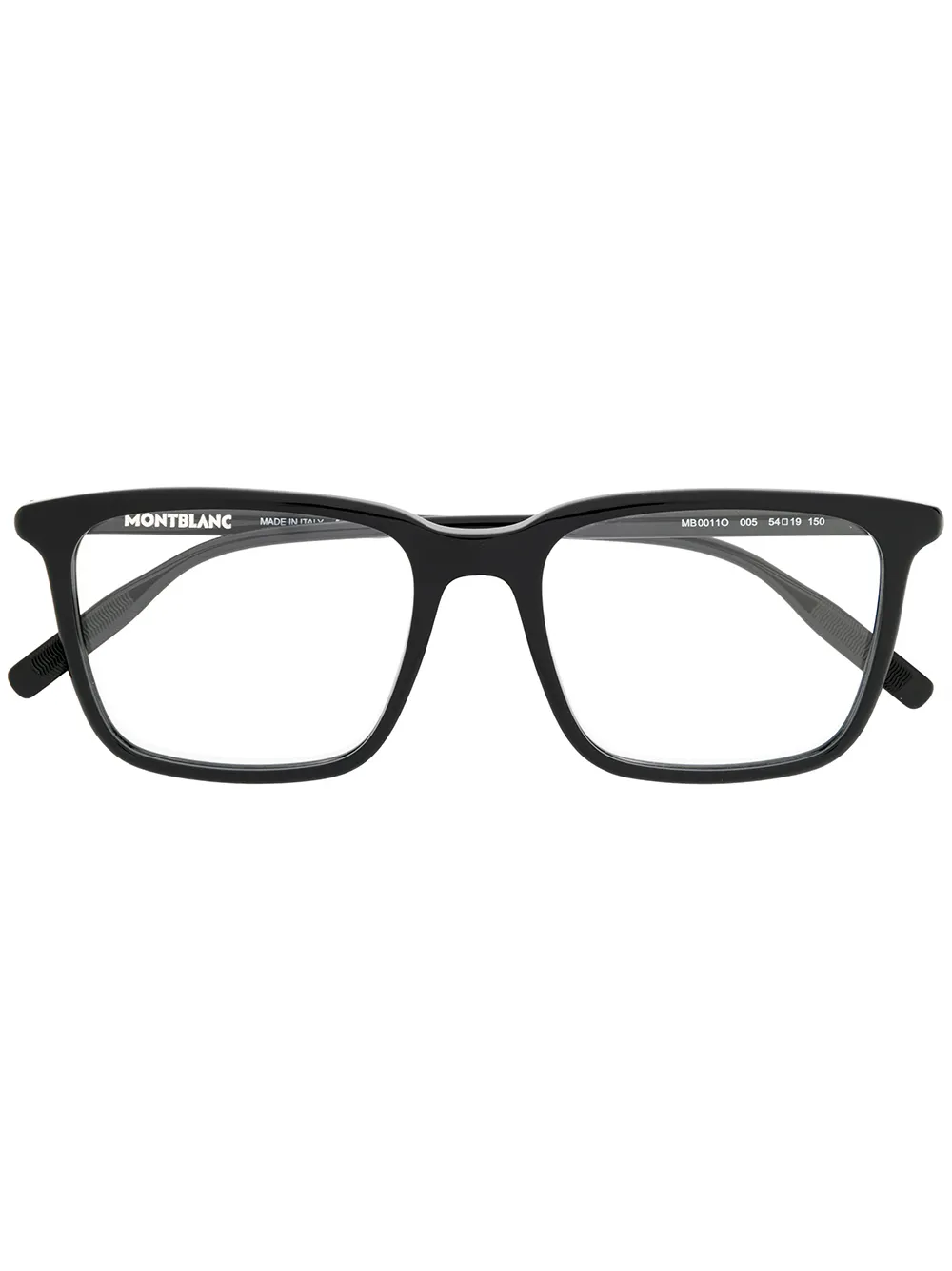 

Очки в прямоугольной оправе MONTBLANC, черный