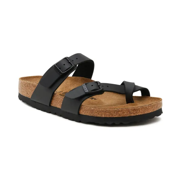 

Шлепанцы Mayario с добавлением кожи Birkenstock, черный