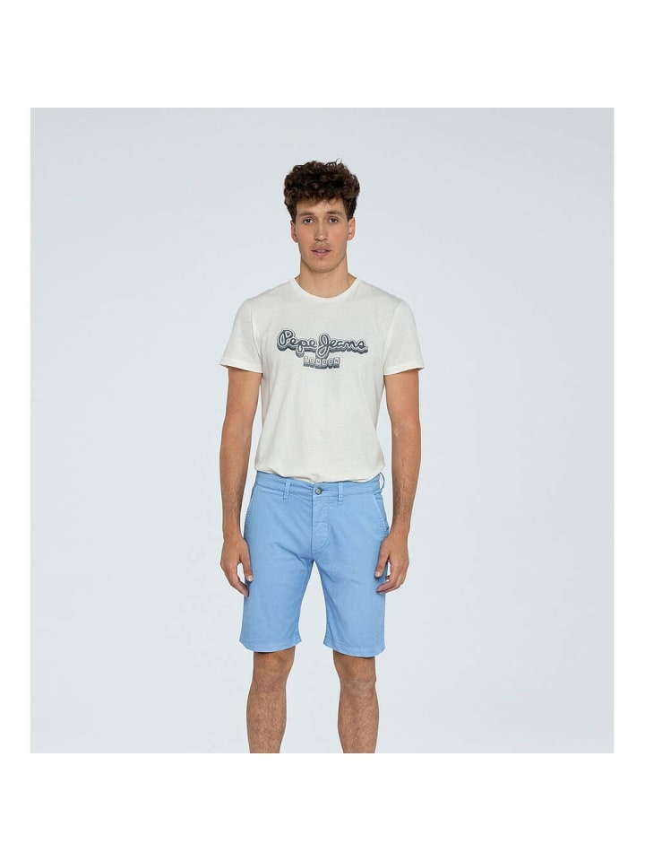

Тканевые шорты Pepe Jeans, синий
