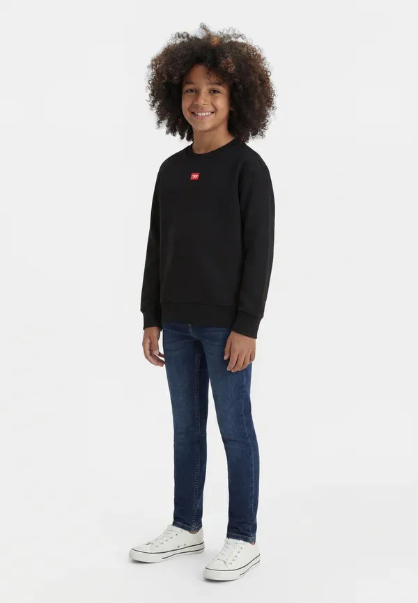 Толстовка Diesel Gin over sweatshirt, черный