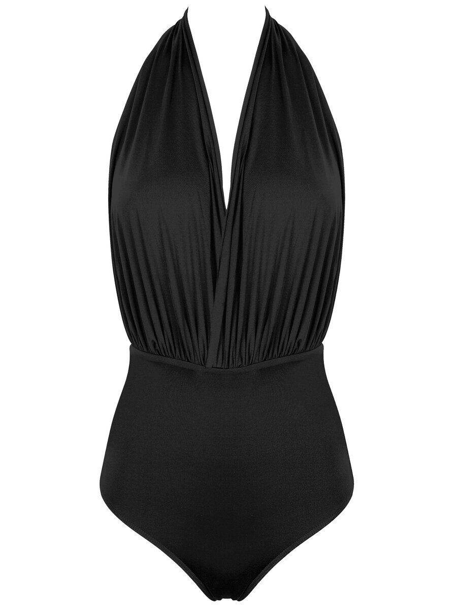

Купальник с высоким воротом SEA ME SWIM ST. TROPEZ, черный