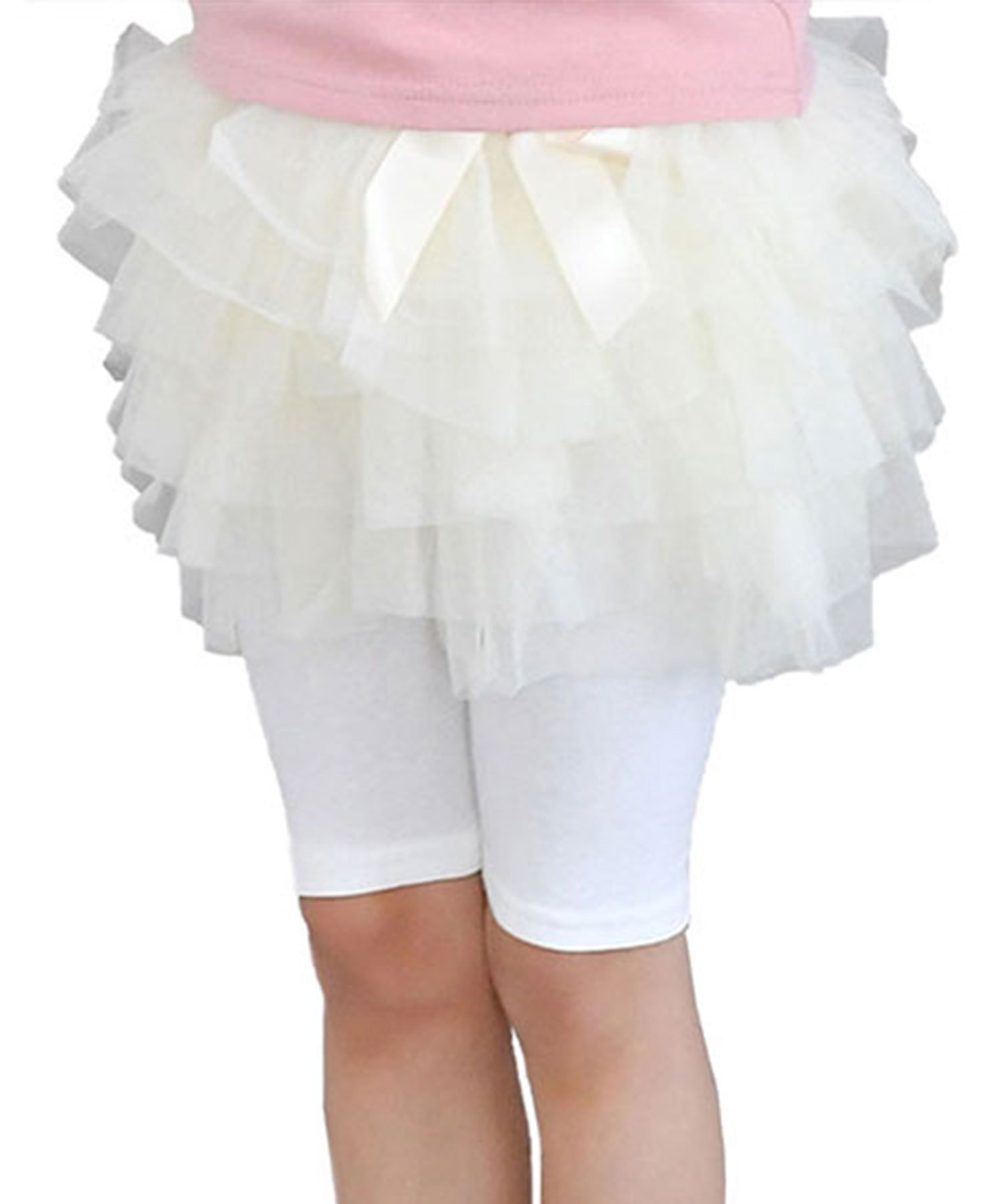 Юбки-пачки из тюля с лентами, леггинсы для девочек, пчелки Bee, All tutu ivory