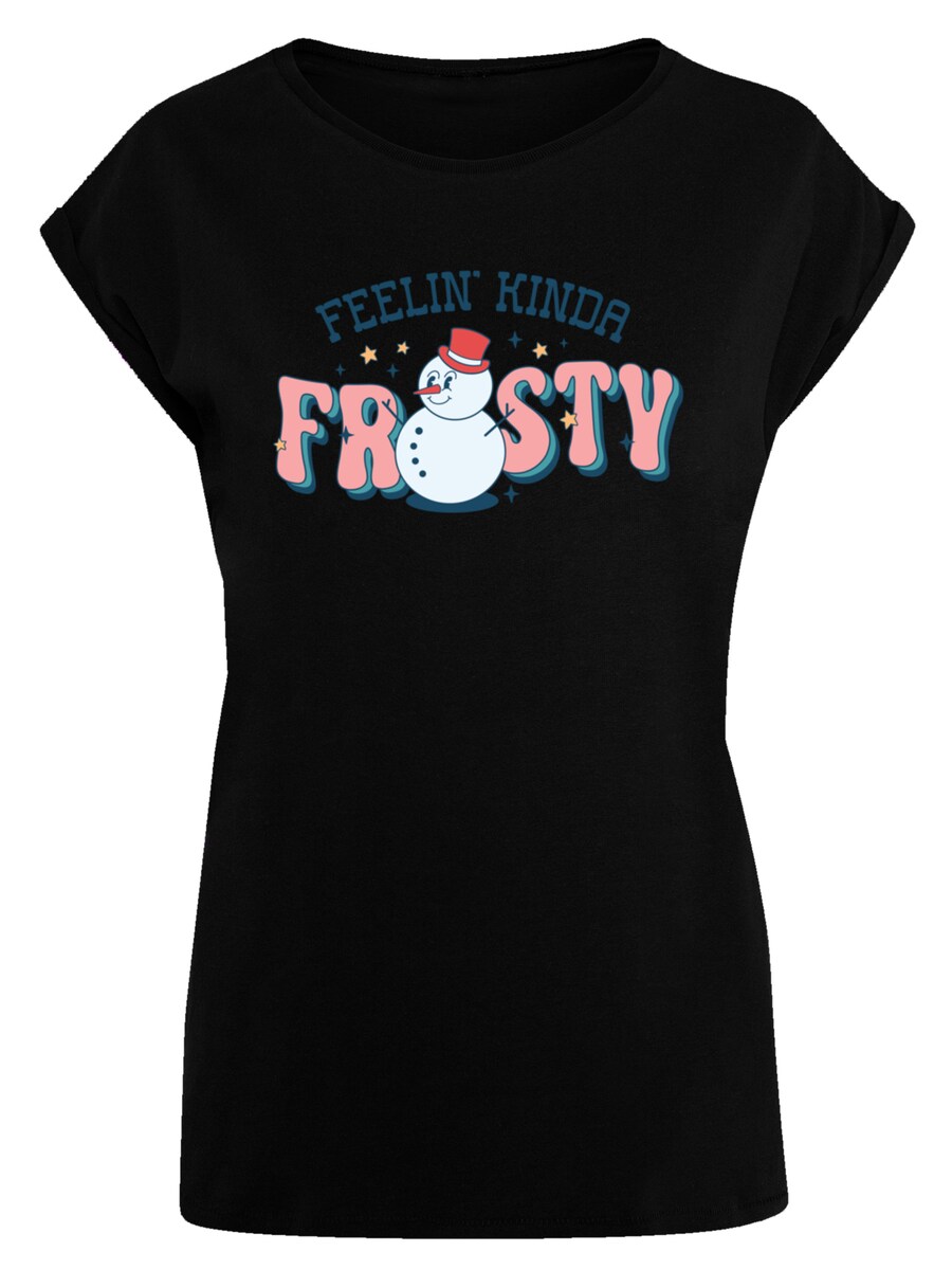 

Рубашка F4NT4STIC Feelin Kinda Frosty Snowman, черный