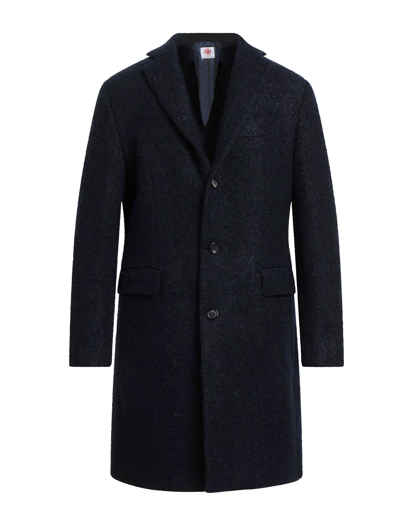 

Пальто Luigi Borrelli Napoli, полуночно-синий