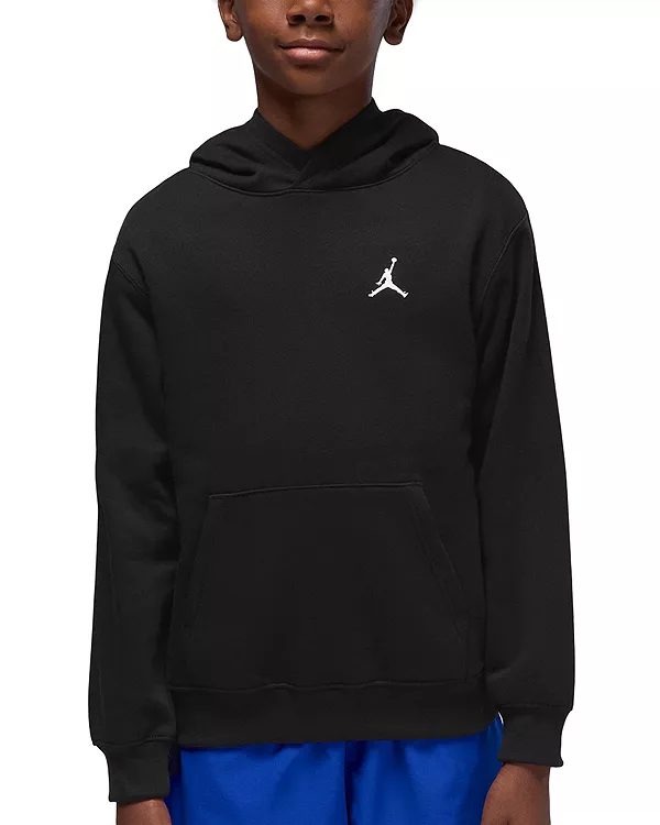 Детская флисовая толстовка MJ Brooklyn для мальчиков - для детей постарше. Jordan, черный — фото 3