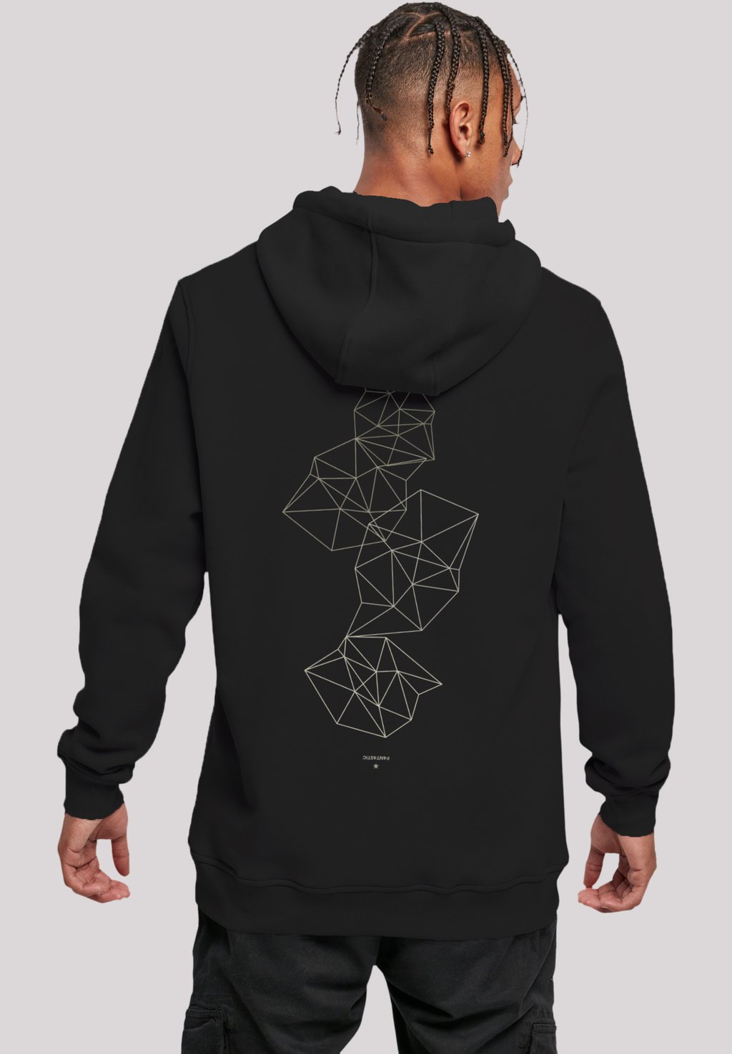 

Толстовка GEOMETRICS ABSTRACT - Hoodie F4NT4STIC, черный