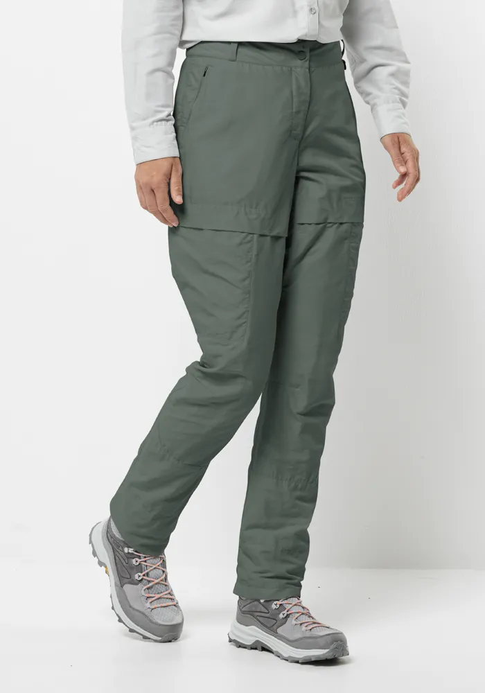 

Трекинговые брюки Jack Wolfskin "BARRIER PANT W", зеленый