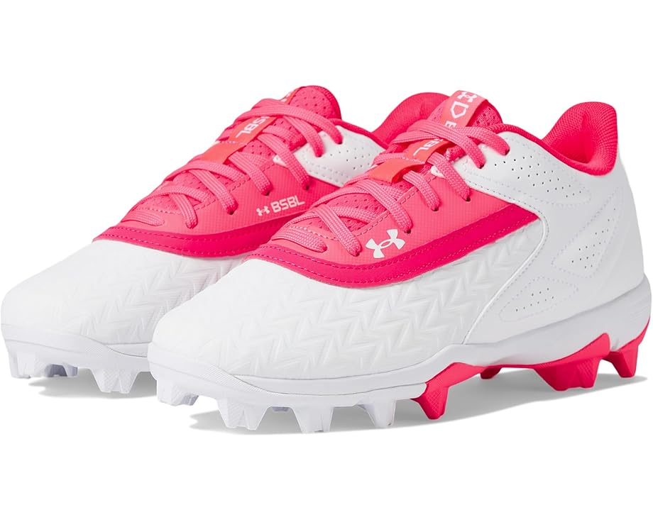 

Кроссовки Under Armour Kids Leadoff Low RM Jr. 3.0, цвет Cerise/White/Cerise