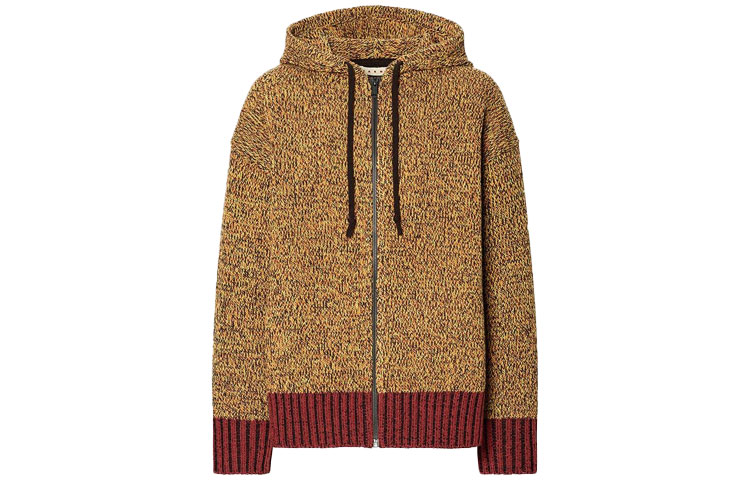 Marni X Marni совместный бренд трикотаж для женщин темно-оранжевый UNIQLO, темно-оранжевый — фото 3