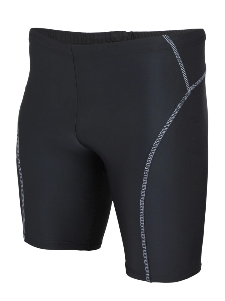 

Мужские плавки-джаммер Aquarti до колена, черно-зеленые