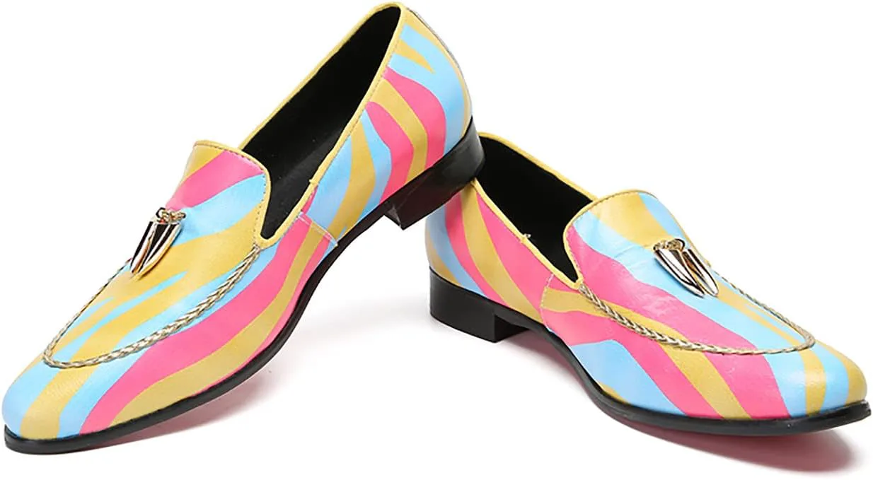 

Мужские лоферы Santimon Mens Penny Loafers, повседневные, кожаные, слипоны, мокасины, настоящая кожа, для свадьбы, смокинга, с декором Horsebit, для бального танца, бар-сингера, дискотеки и вечеринок