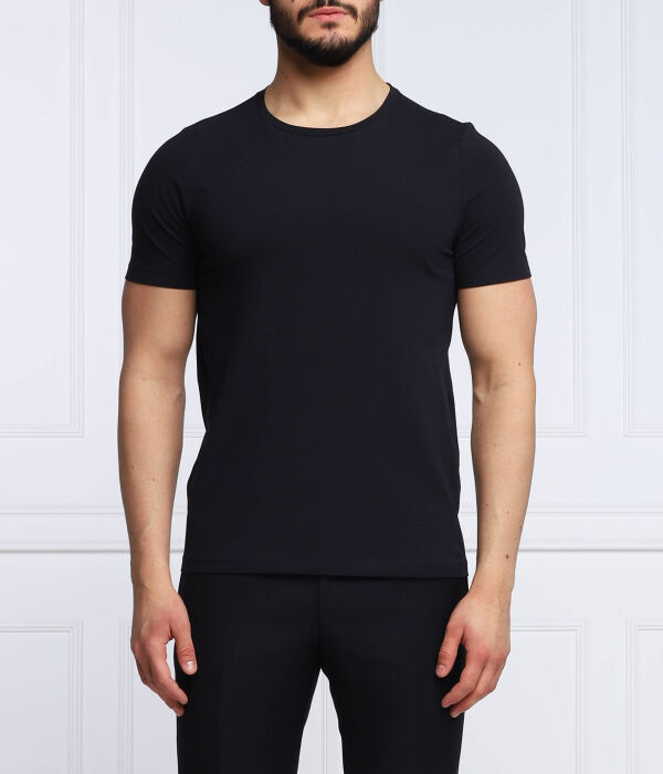 

Футболка кыран Slim fit Oscar Jacobson, синий