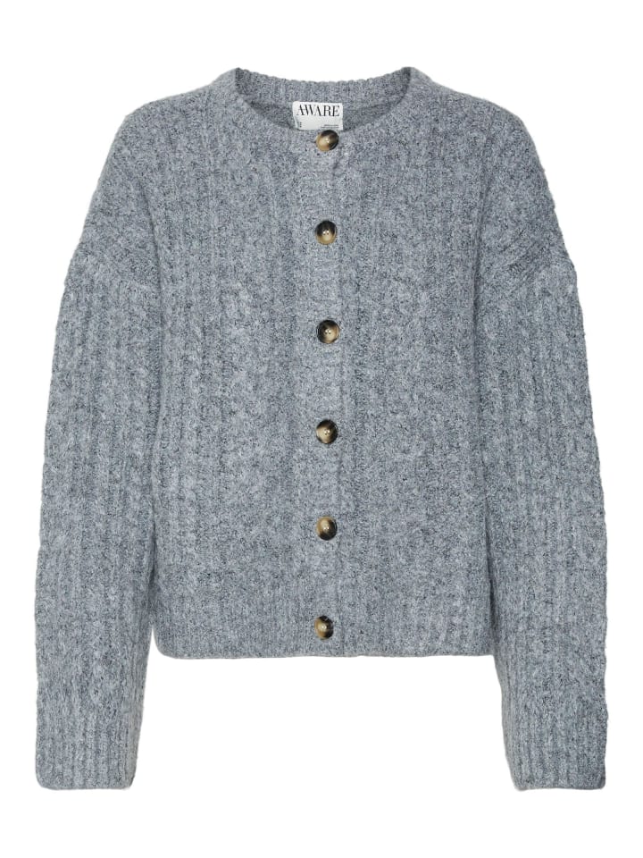 

Кардиган Vero Moda, средний серый меланж