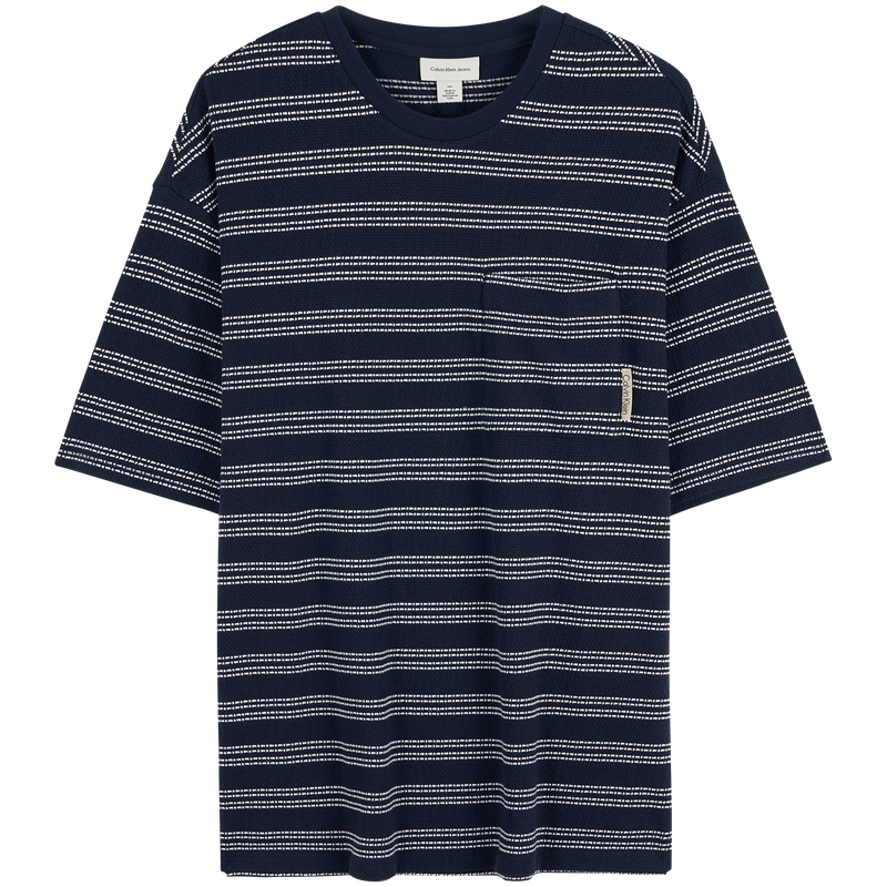 Полосатая футболка Calvin Klein, Ped-Light Coffee Stripes — фото 4