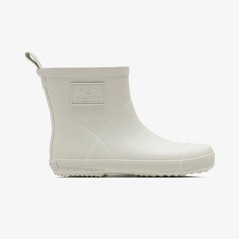 Мужские низкие резиновые сапоги Bsm Rain Boots Low серого цвета от Bensimon — фото 2