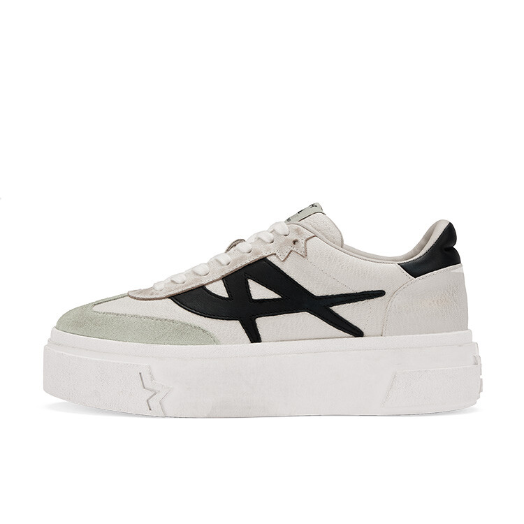 

Кроссовки ASH Skateboarding Shoes Women's Low-top White/black/gray, белый