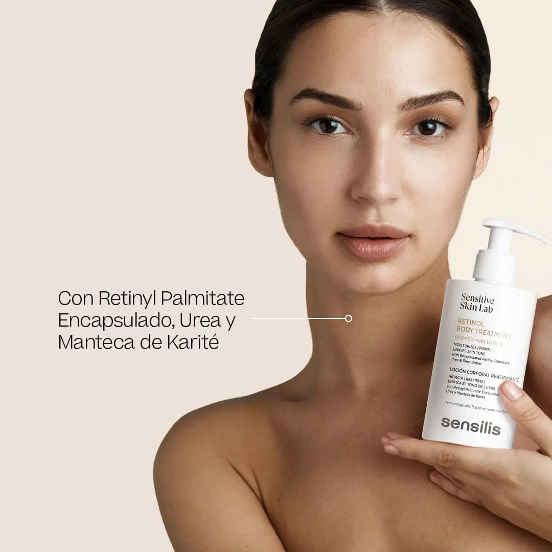 Укрепляющий и увлажняющий лосьон для тела Retinol Body Treatment от Sensilis Sensilis — фото 4