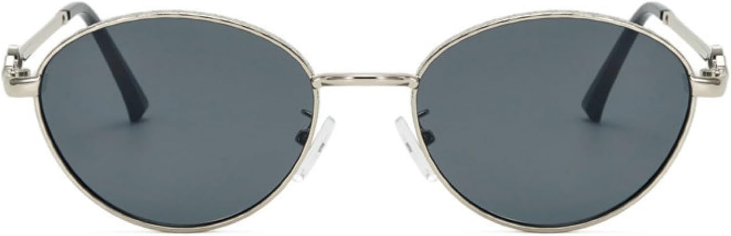 

Солнцезащитные очки Willochra в стиле ретро, ​​овальные, поляризованные, для женщин и мужчин, в стиле 90-х, милые, с круглой металлической оправой, тонированные, черные и синие, C3