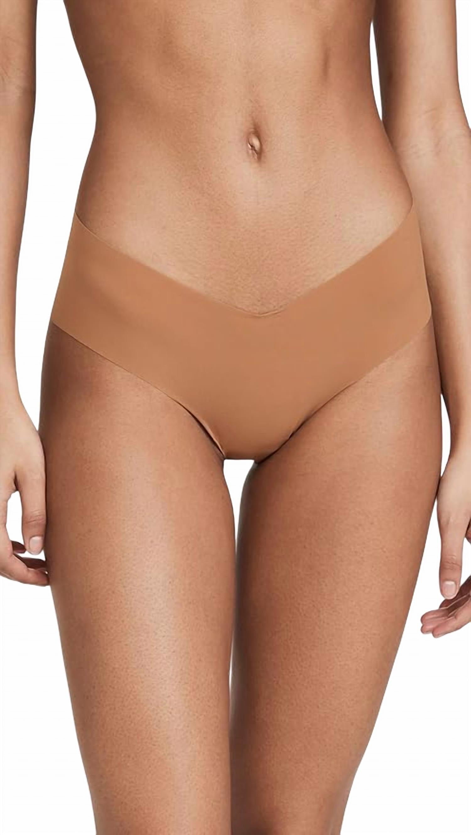 

Классические женские короткие трусики в карамельном цвете Commando, цвет caramel