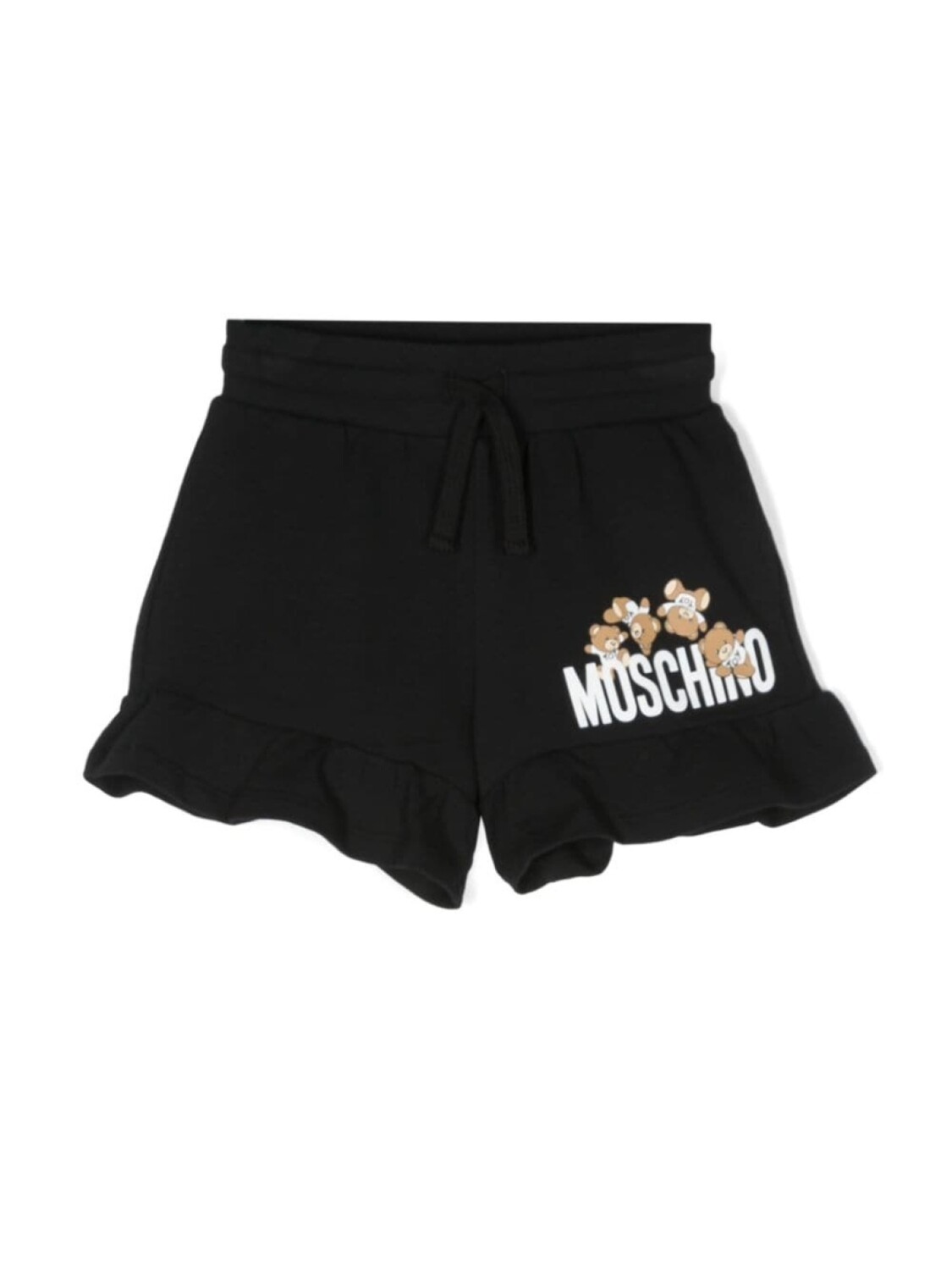 

Moschino Kids шорты Teddy Bear, черный