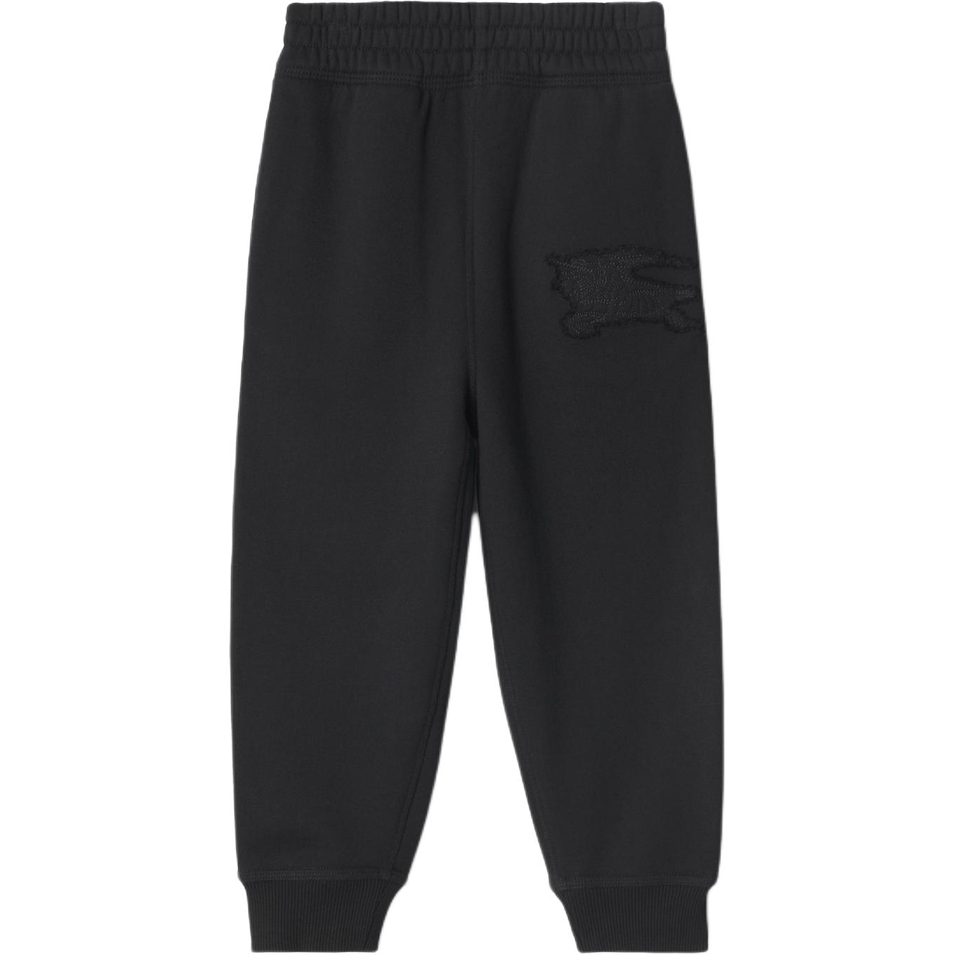 

Burberry Детские вязаные спортивные штаны SS24 Black