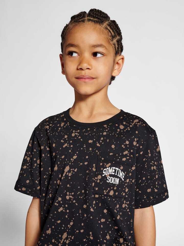 Футболка Sometime Soon T-Shirt S/S Flügelärmel Stsjazzy Kinder, черный — фото 4