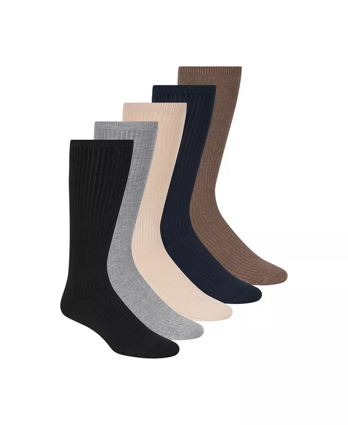 

Мужские ребристые классические носки, 5 пар SCOTCH & SODA, мультиколор