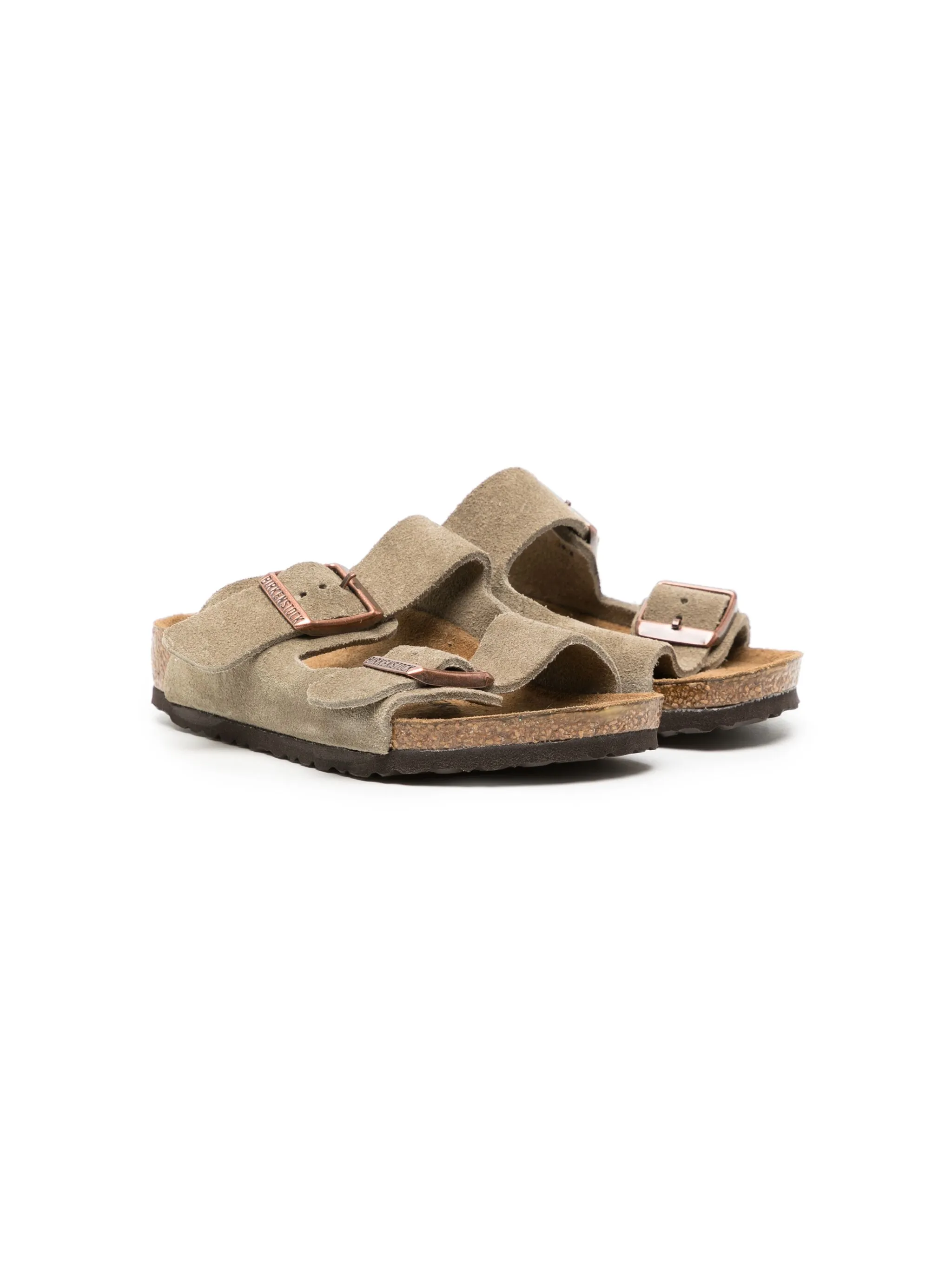 

Сандалии Arizona с открытым носком Birkenstock Kids, бежевый