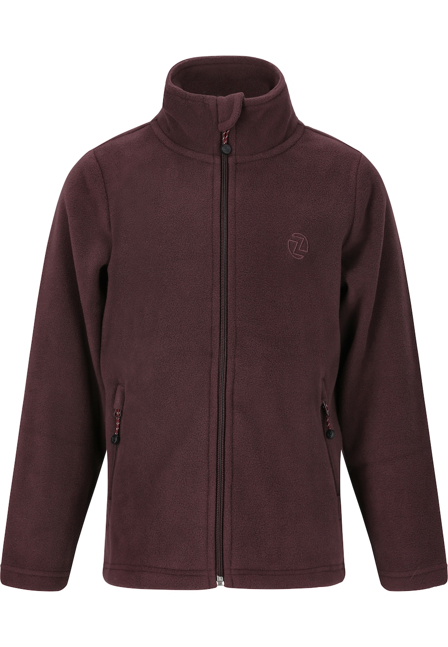

Спортивная флисовая куртка ZigZag Zap, темно-коричневый