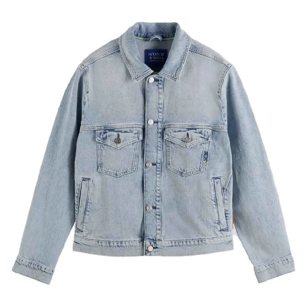 

Куртка Scotch & Soda 180140 Regular Fit denim, синий