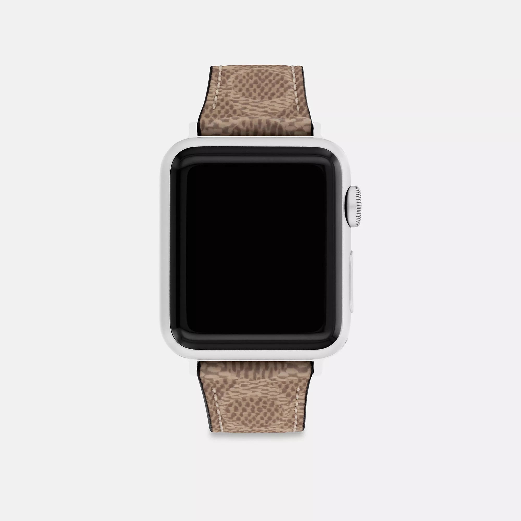 

Ремешок Coach Outlet для Apple Watch, 38 мм, 40 мм и 41 мм, цвет light khaki