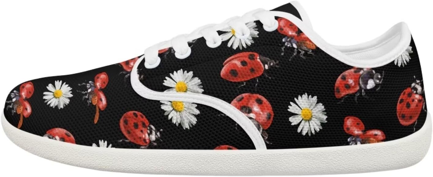 

Женские и подростковые кроссовки Forchrinse с декоративной бабочкой, широкие, для бега и тенниса, с нулевым перепадом, модные кроссовки с мягкой подошвой, красный