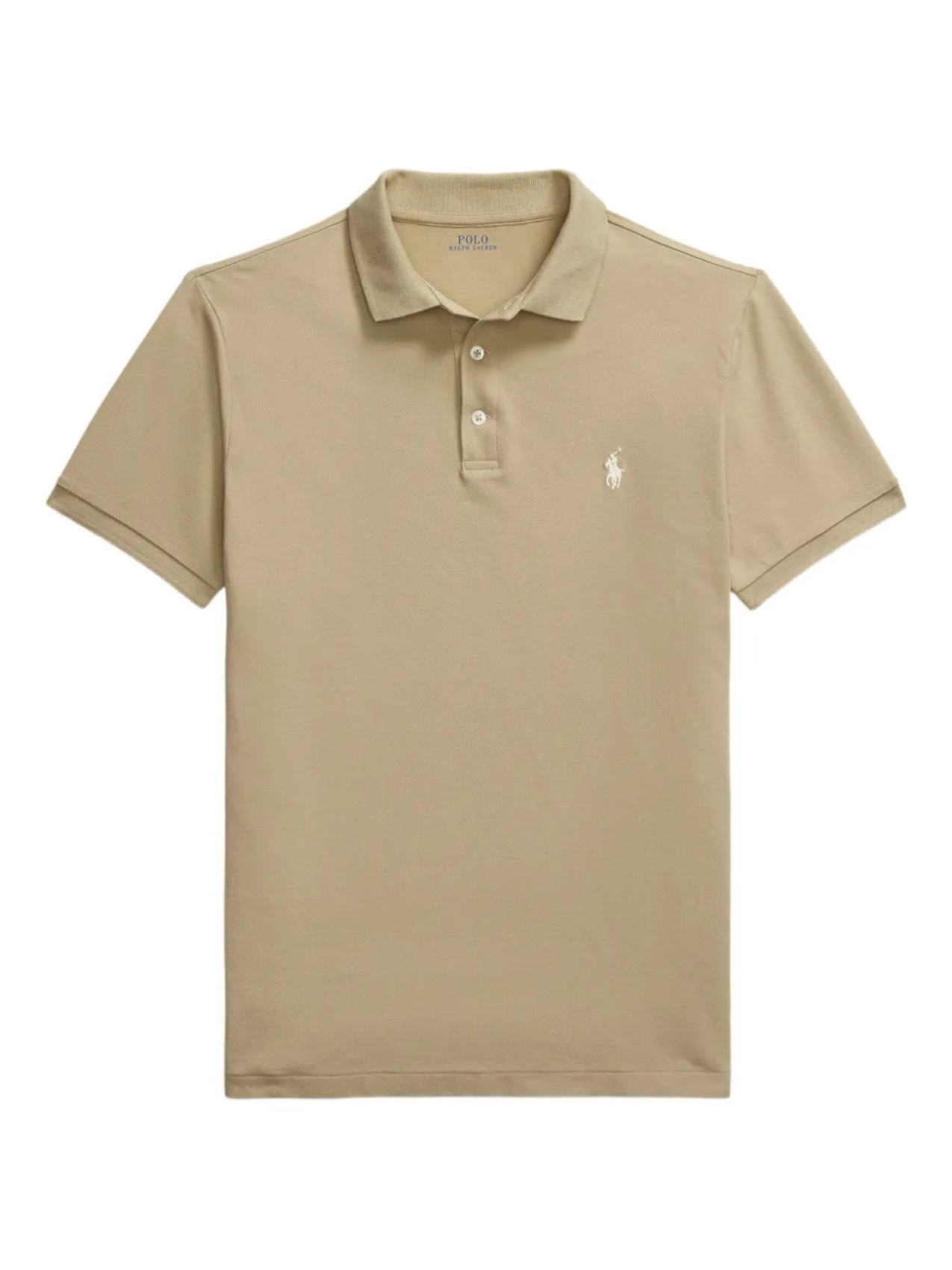 

Polo Ralph Lauren сетчатая рубашка поло узкого кроя, нейтральный