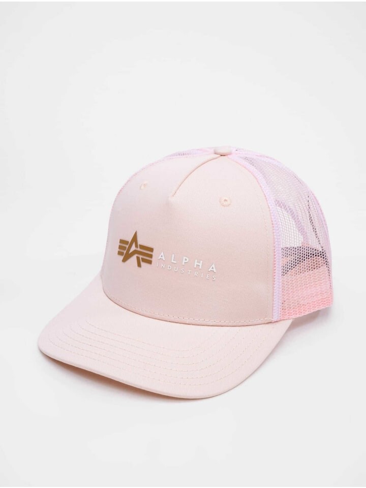 

Бейсболка Alpha Industries Trucker, цвет pale peach