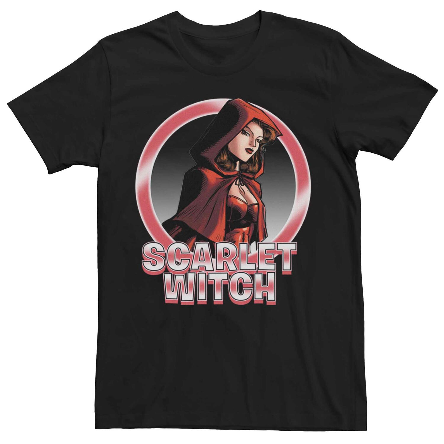 

Мужская футболка с логотипом Marvel Scarlet Witch Circle Licensed Character