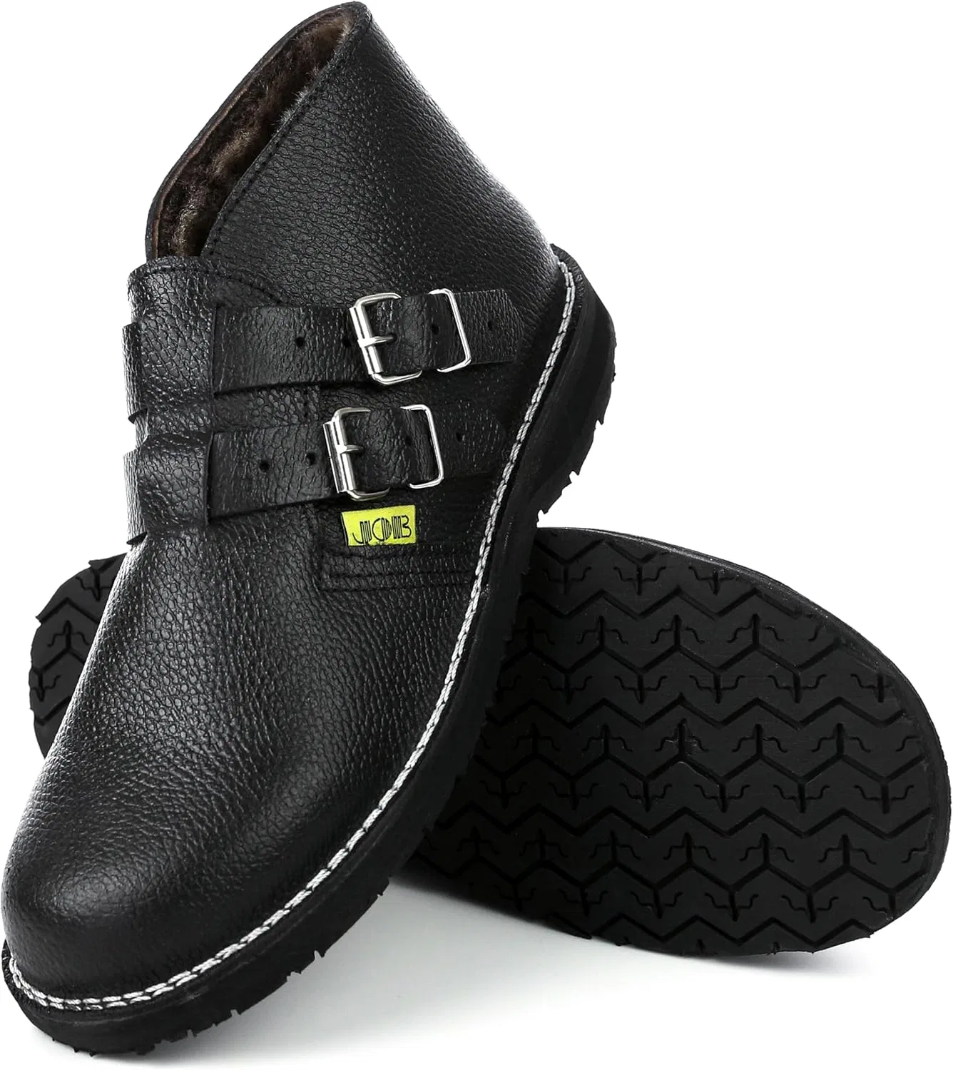 JOB Lars 5641 Туфли с пряжкой половинной высоты, Black