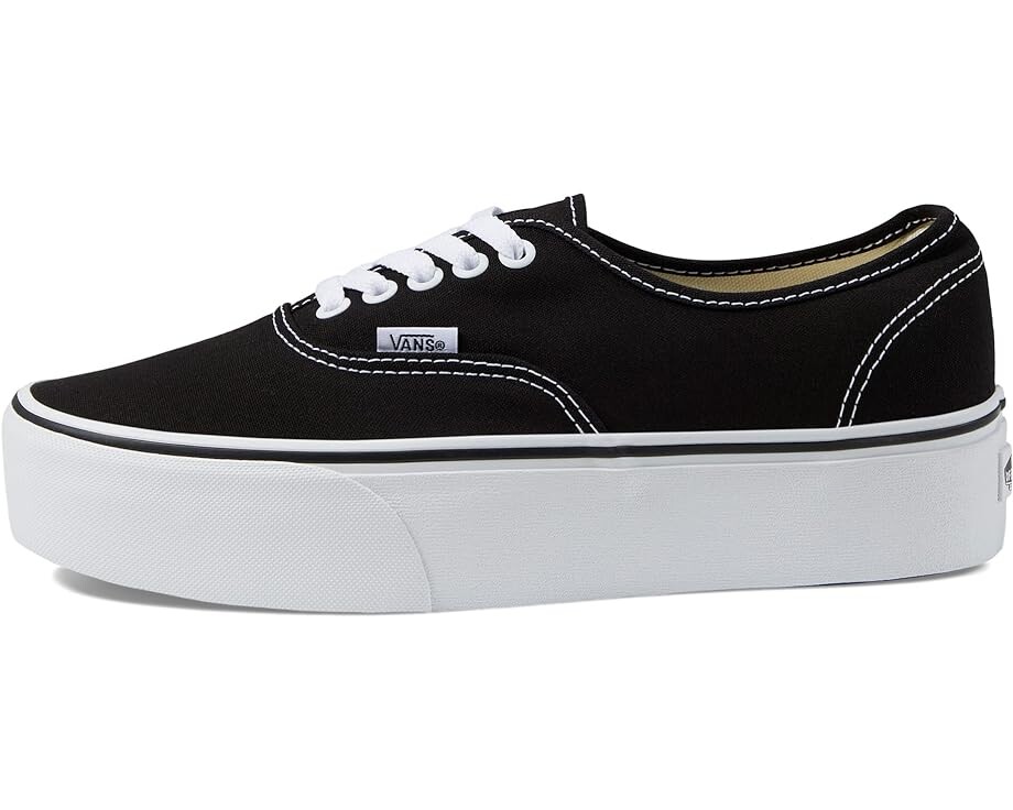 Кроссовки Vans Authentic Stackform, цвет Canvas Black/True White — фото 4