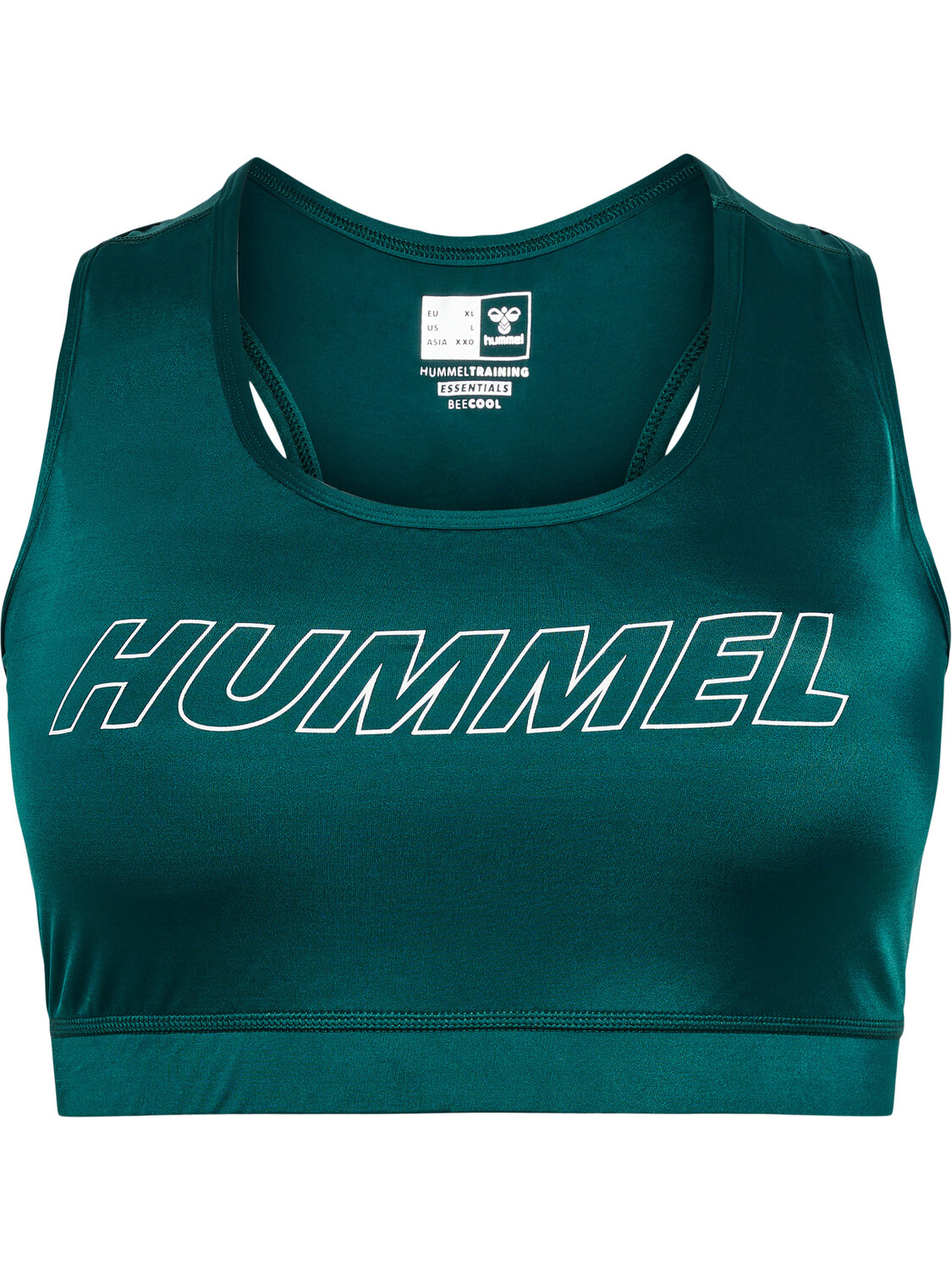 

Бюстгальтер Hummel Sport Bh Hmlte Curvy Sports Bra Plus, цвет DEEP TEAL