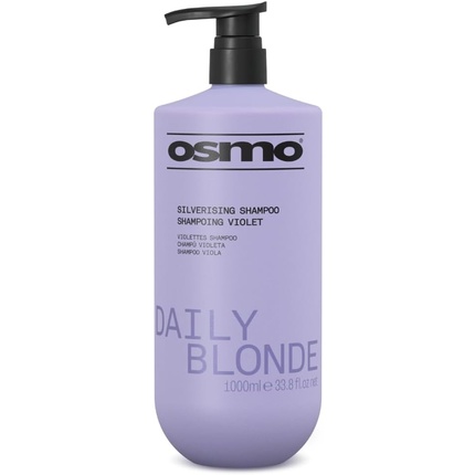 

Daily Blonde Silverising Shampoo Фиолетовый шампунь без желтизны и латуни Osmo