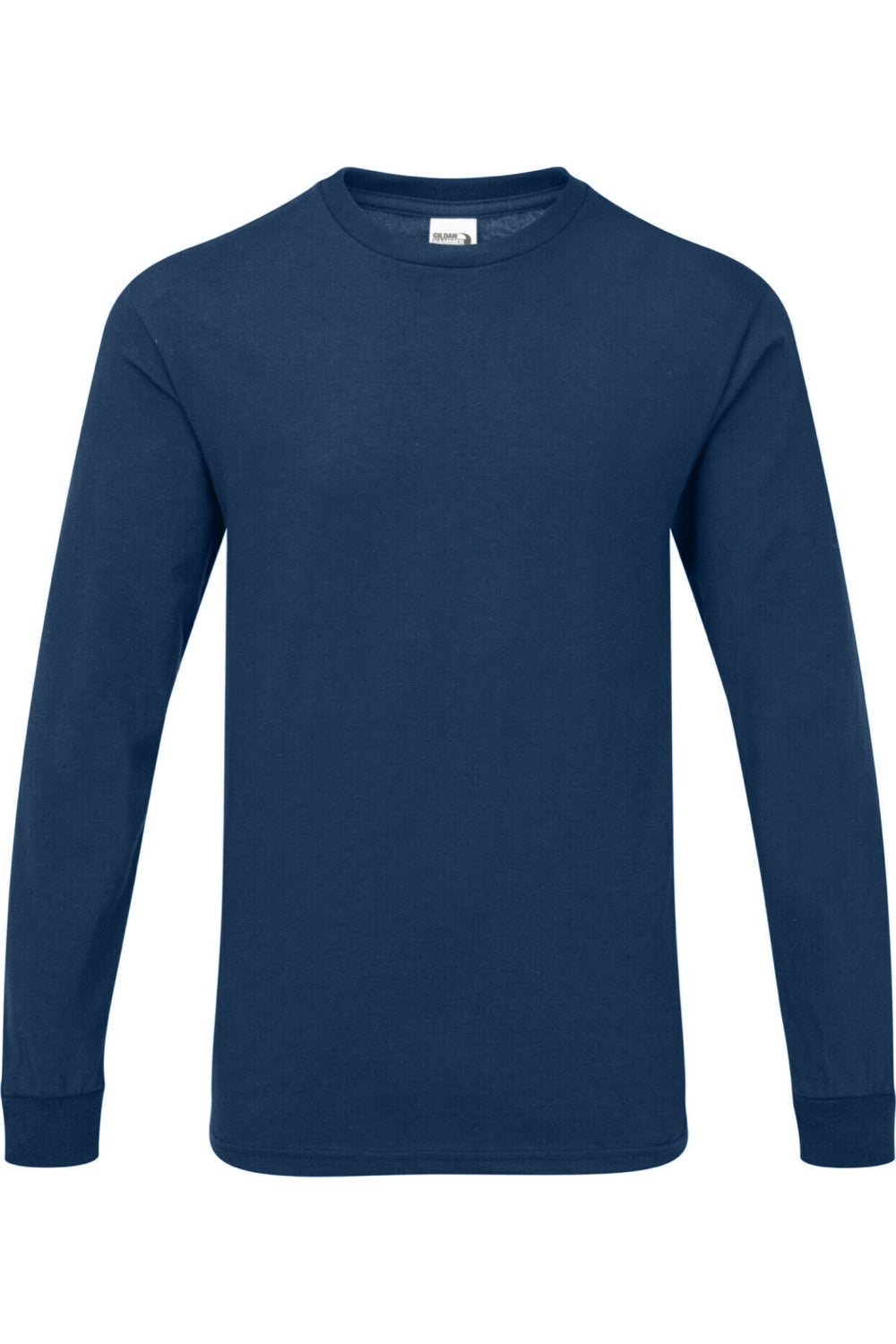 

Мужская рубашка с длинным рукавом Gildan Hammer, цвет sport dark navy