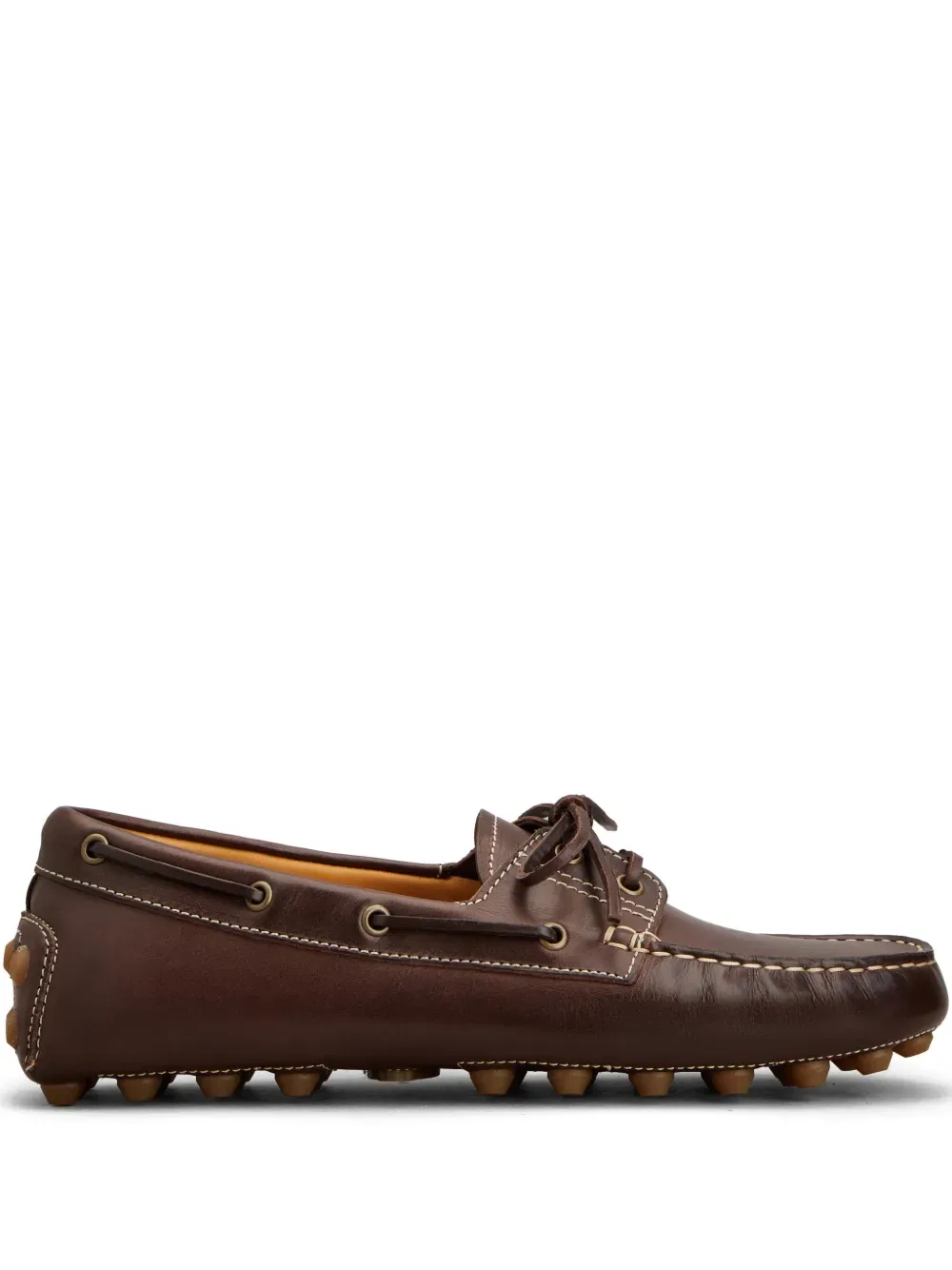 Лоферы на шнуровке Tod'S, коричневый