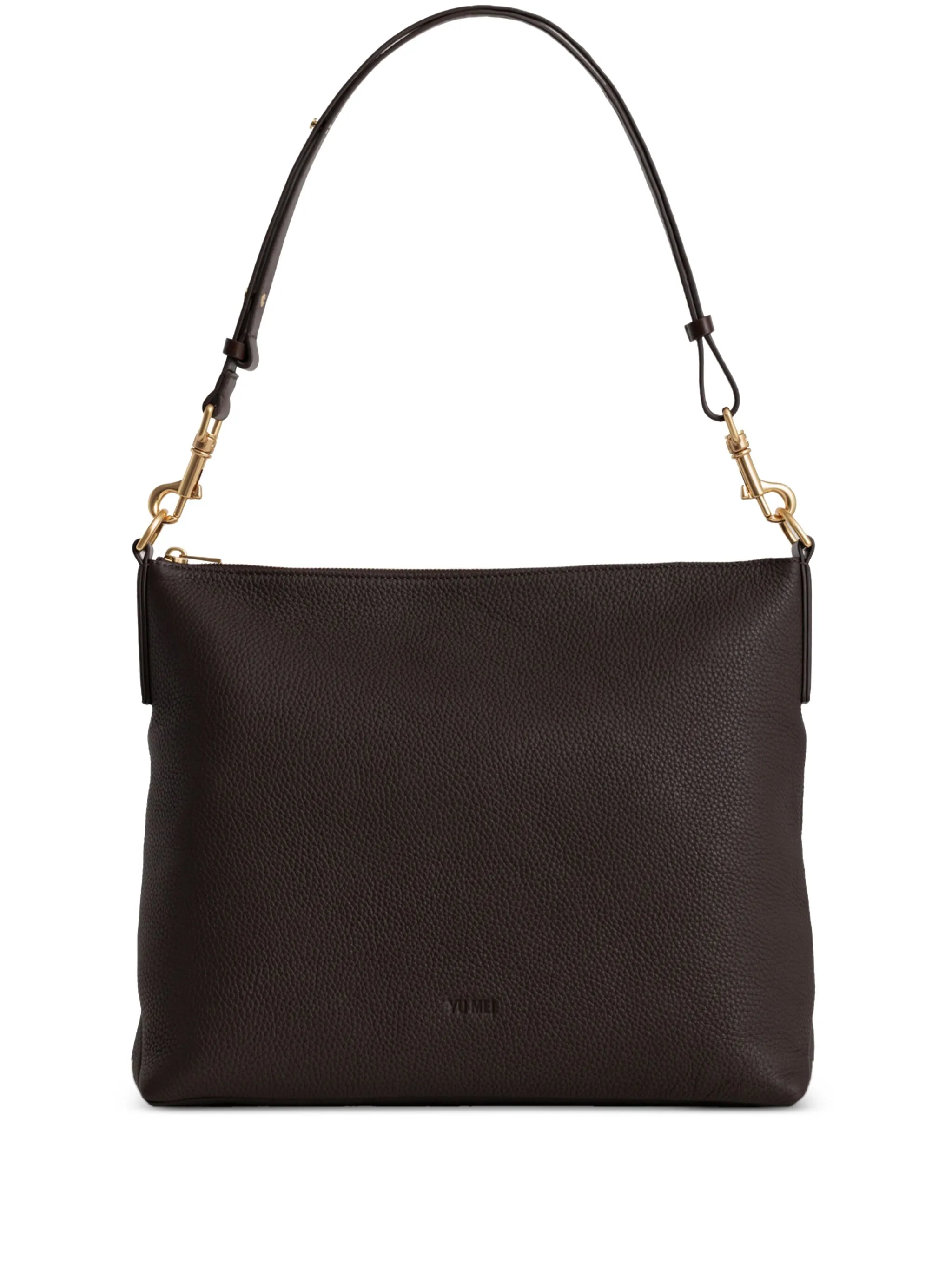 

Сумка на плечо Braidy с регулируемым ремнем Yu Mei, коричневый