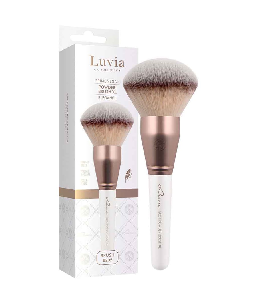 

Кисть кабуки Luvia Prime Vegan Powder Brush XL - Elegance 202, 1 шт.