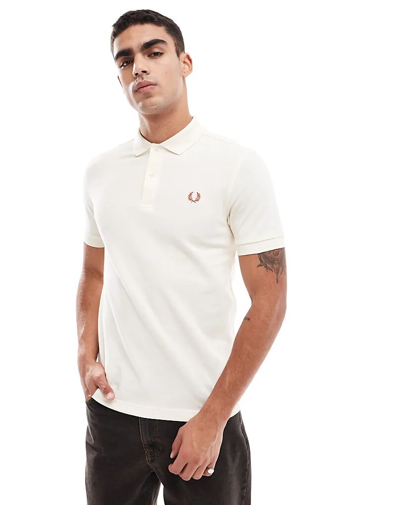 

Рубашка поло в оттенке белого Fred Perry