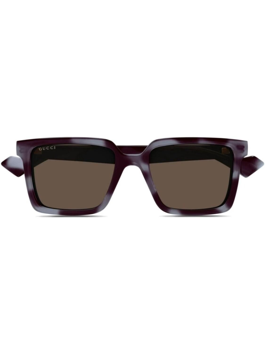 

Солнцезащитные очки в квадратной оправе Gucci Eyewear, серый