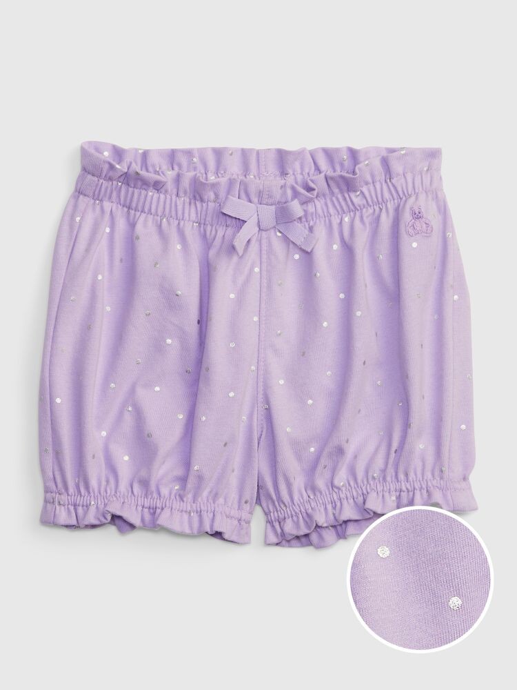 

Хлопковые шорты Gap, фиолетовый