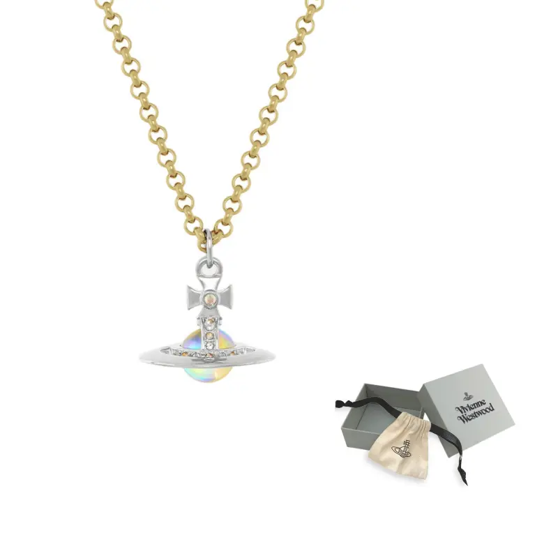 

Vivienne Westwood Браслет мужской Brass Gold/White